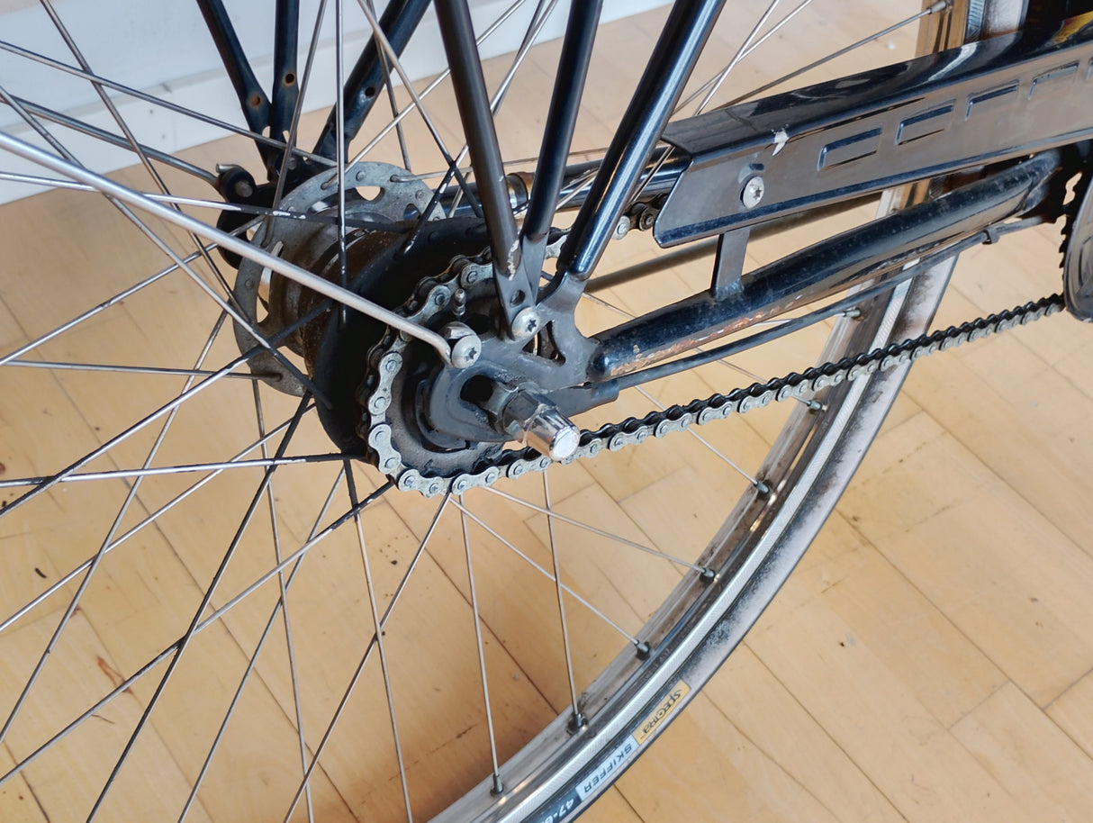 cykel bakhjul nav växel kedja ekrar Shimano