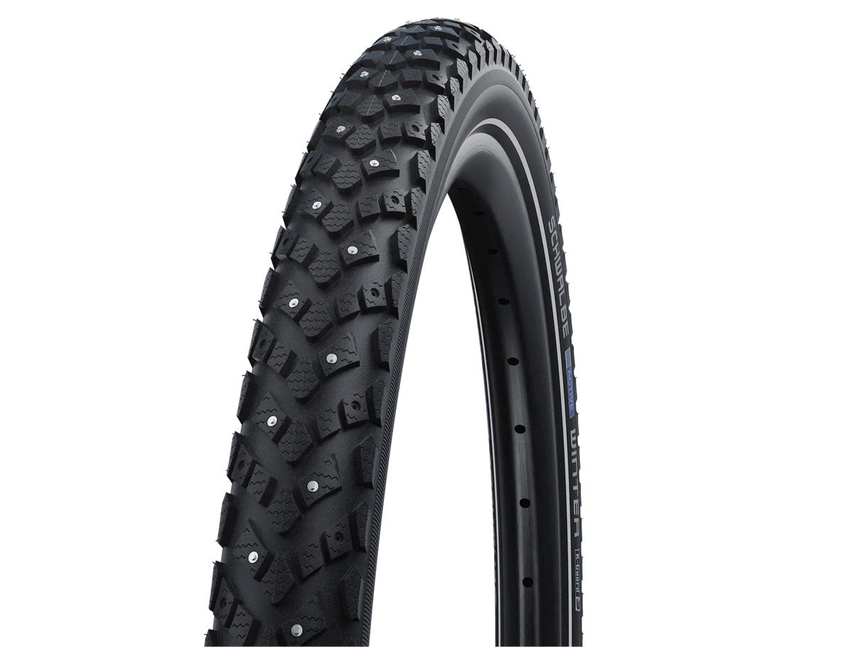 Dubbdäck cykel Schwalbe Winter med grovt mönster och metalldubbar