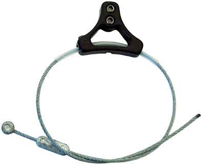 Stålvajer till motorsåg Startsnöre med svart handtag