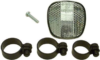 Cykelreflex med skruv och tre monteringsringar för säker cykelutrustning