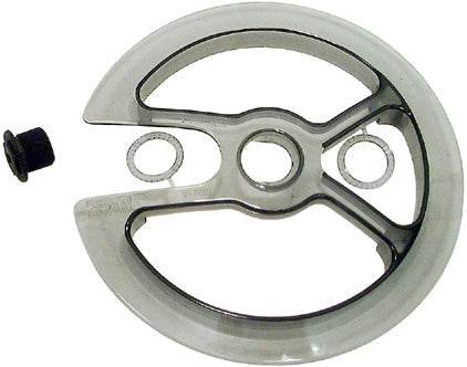 Cykel kedjeskydd i metall med monteringsdetalj, reservdel cykel