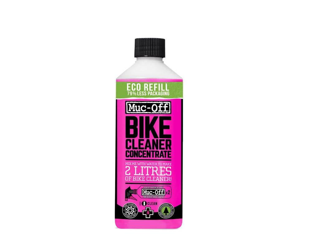 Muc-Off cykelrengöringskoncentrat, miljövänlig refill på 2 liter, rosa flaska
