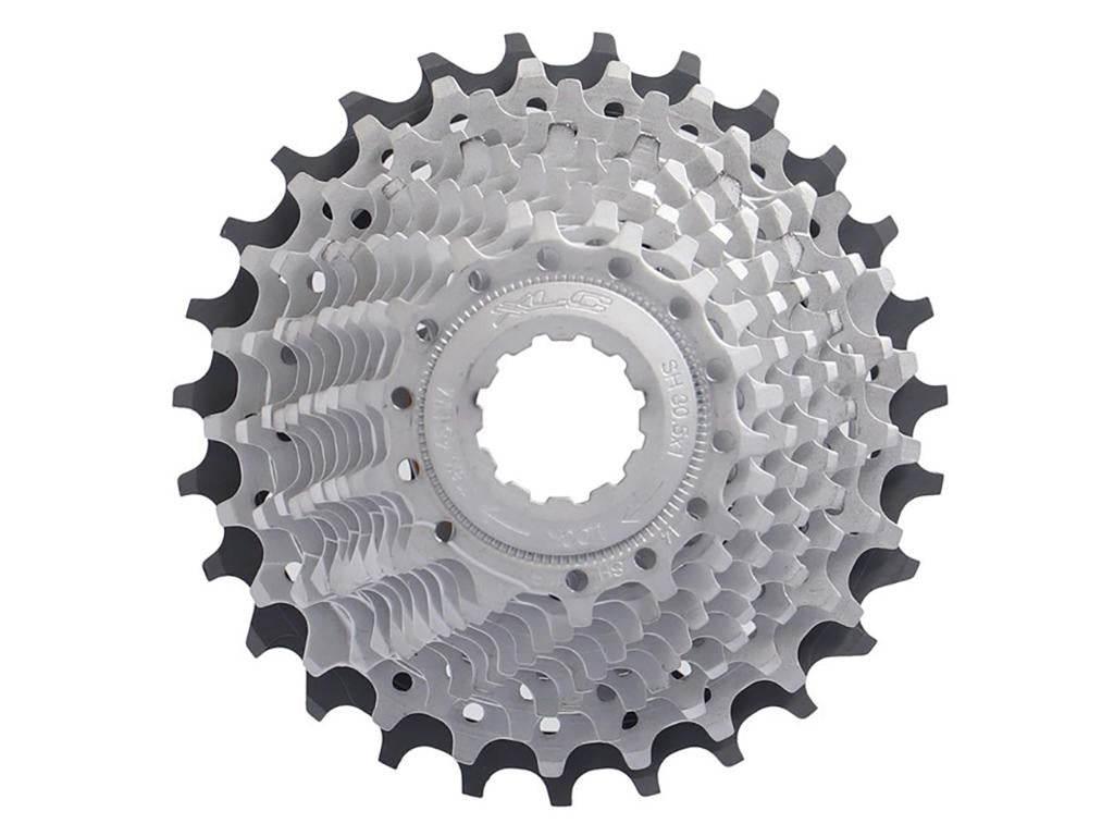 Shimano SLX cykelkassett med flera kugghjul i silver