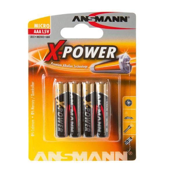 Batterier X-Power AAA - BikePath