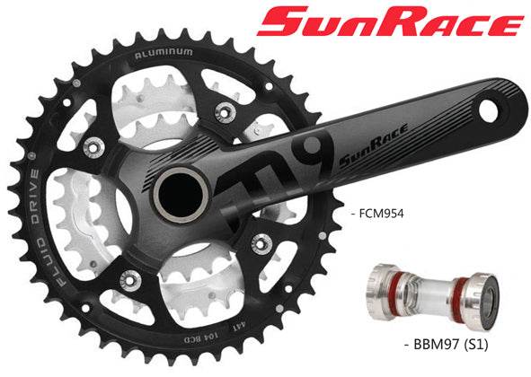 Vevsats Sunrace M954 3x9 - BikePath