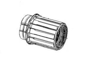 Frihjulsbody f. baknav Formula - BikePath