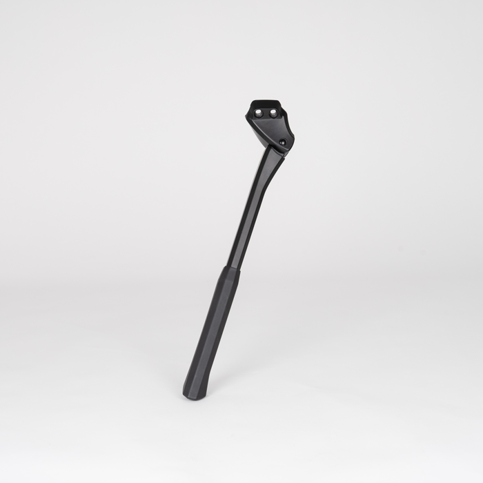 Svart cykelstöd justerbart aluminium med monteringsfäste, cykeltillbehör