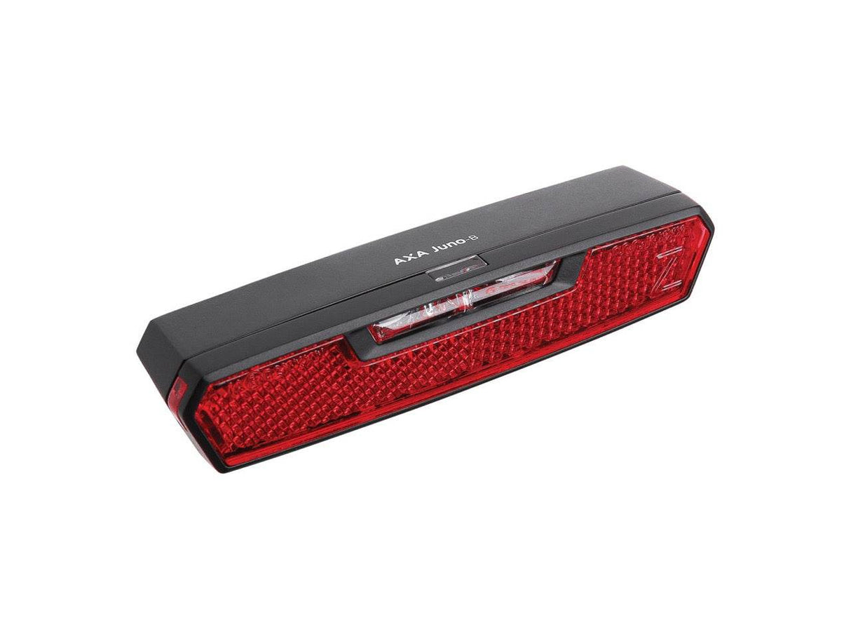 AXA Juno 8 cykel baklampa LED röd reflex rektangulär
