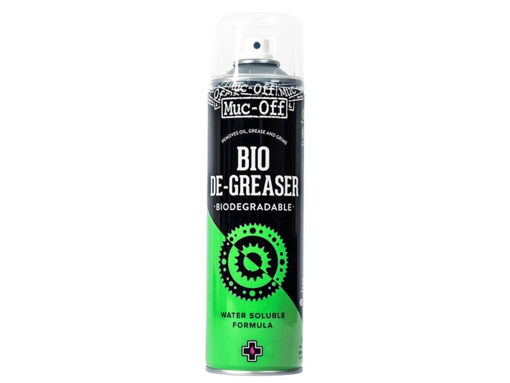 Muc-Off Bio De-Greaser sprayburk för biologiskt nedbrytbar avfettning med vattenlöslig formula
