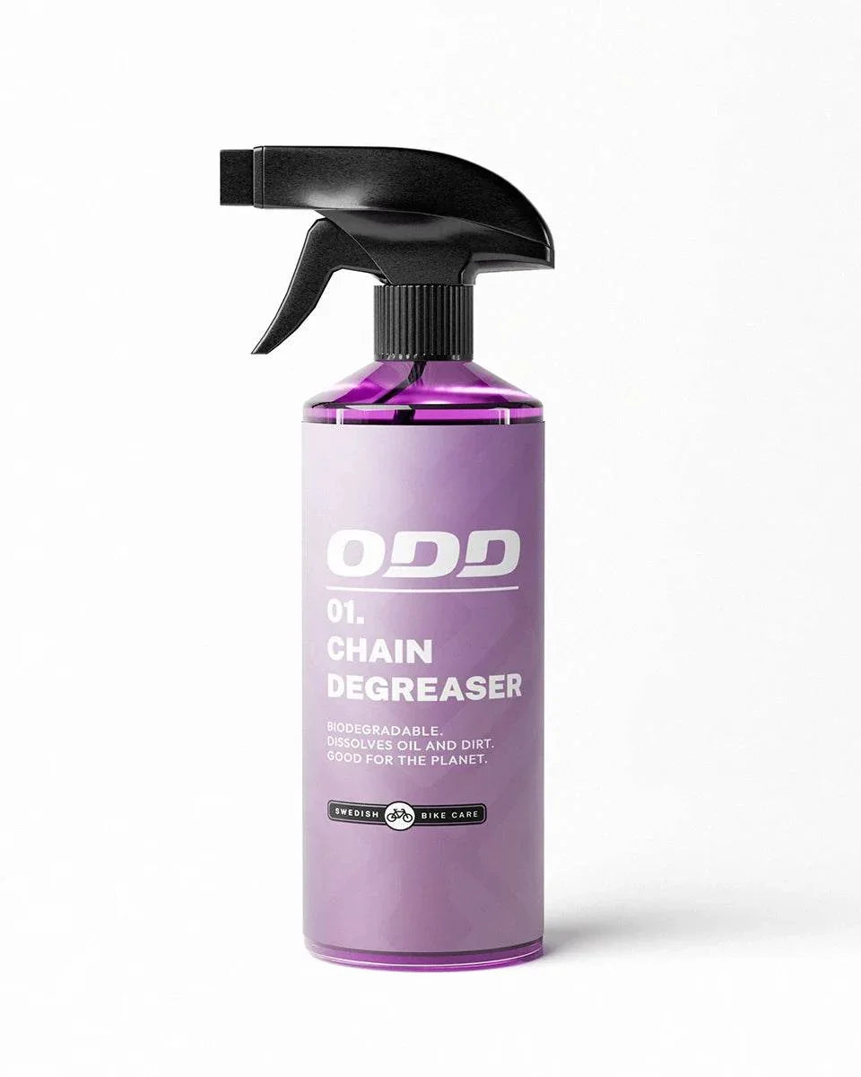ODD Chain Degreaser i sprayflaska för cykelvård, biologisk nedbrytbar och miljövänlig