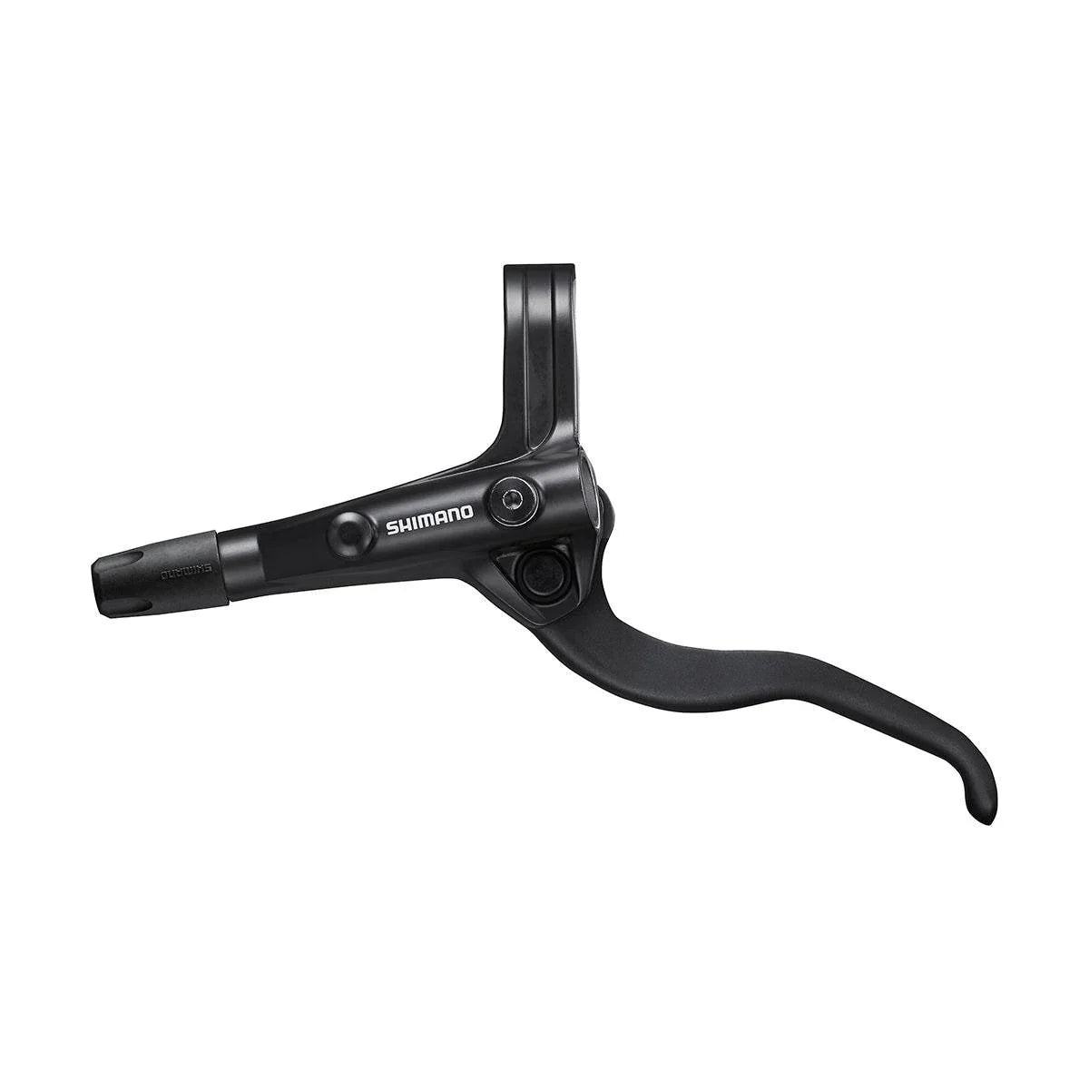 Shimano svart cykelbromsarm med justeringsskruv och ergonomiskt handtag