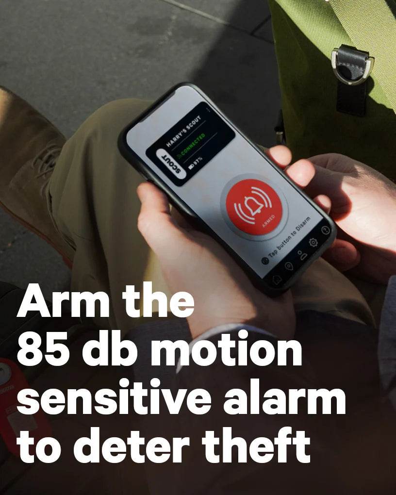 Scout Bike alarm & finder - BikePath