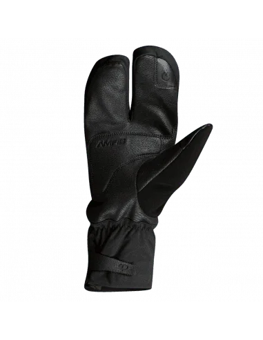 Svart Pearl Izumi Amfib Lobster handske för herrar i storlek Large med delad tumme