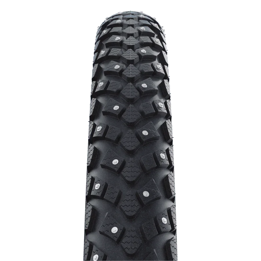Schwalbe Marathon Winter Plus dubbdäck med grovt mönster för cykel vinterbruk