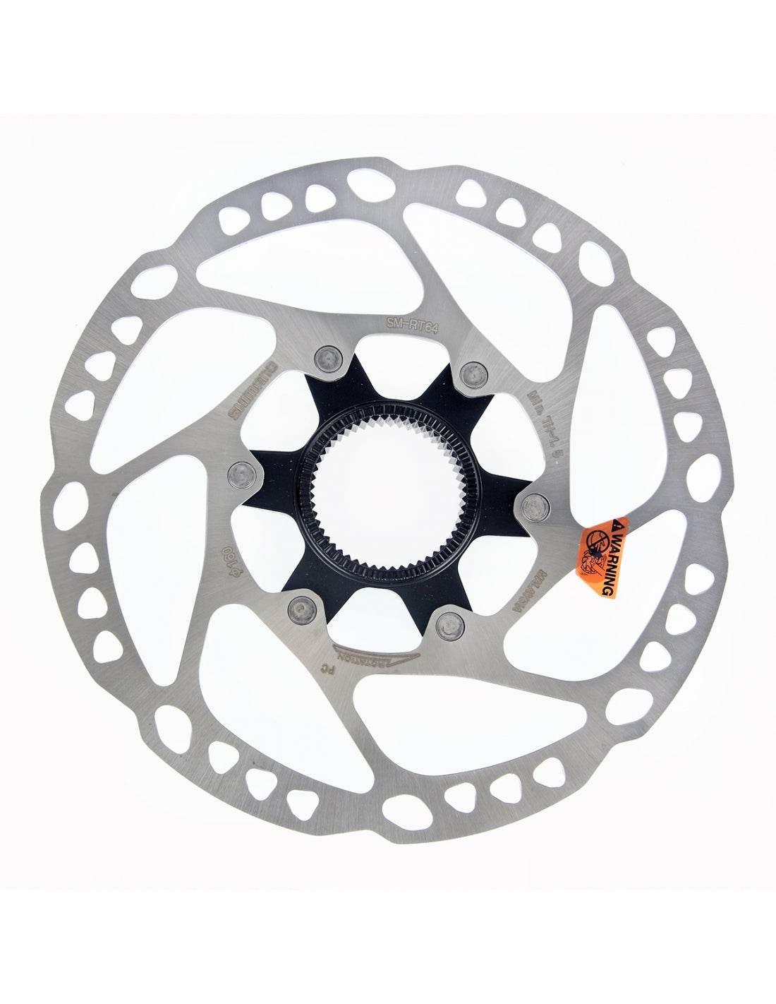 Bromsskiva SM-RT64 160mm CL m/ extlåsring - BikePath