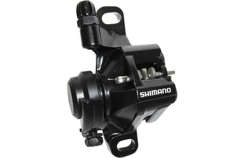 Skivbromsok BR-M375 post mount, fram el bak, svart - BikePath