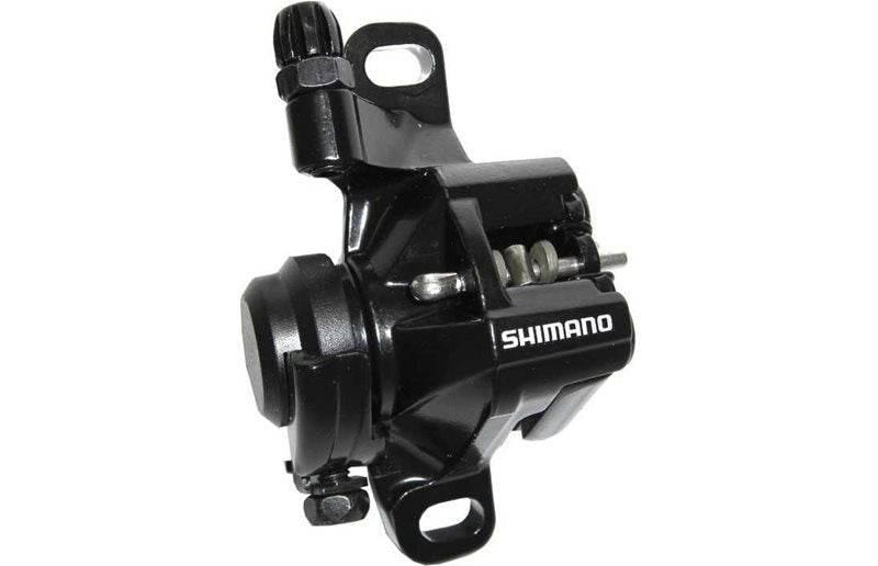 Skivbromsok BR-M375 post mount, fram el bak, svart - BikePath