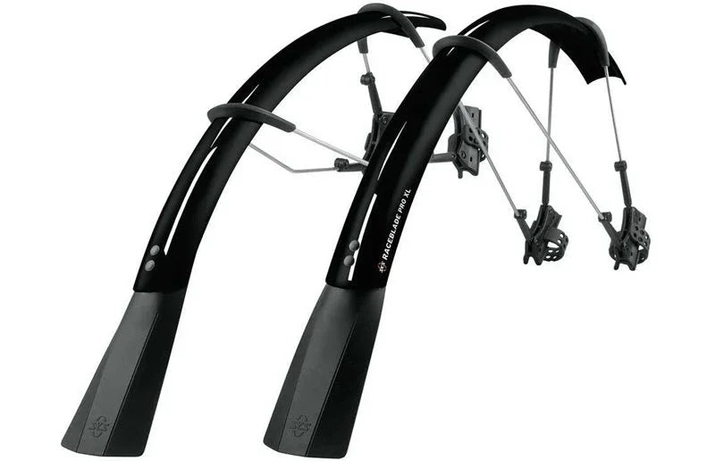 Schwalbe RaceBlade Pro XL cykelvindrut, svart, med monteringsdelar för cykel