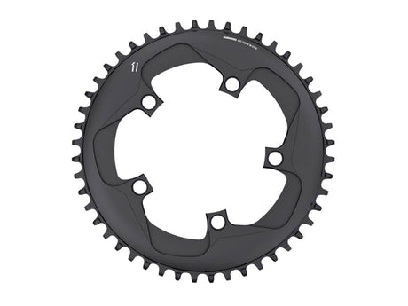 Svart SRAM 11-delat cykelkedjedrev, rund form med fyra monteringhål