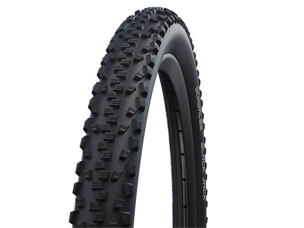 Schwalbe Black Jack mountainbike däck med grovt mönster och robust design