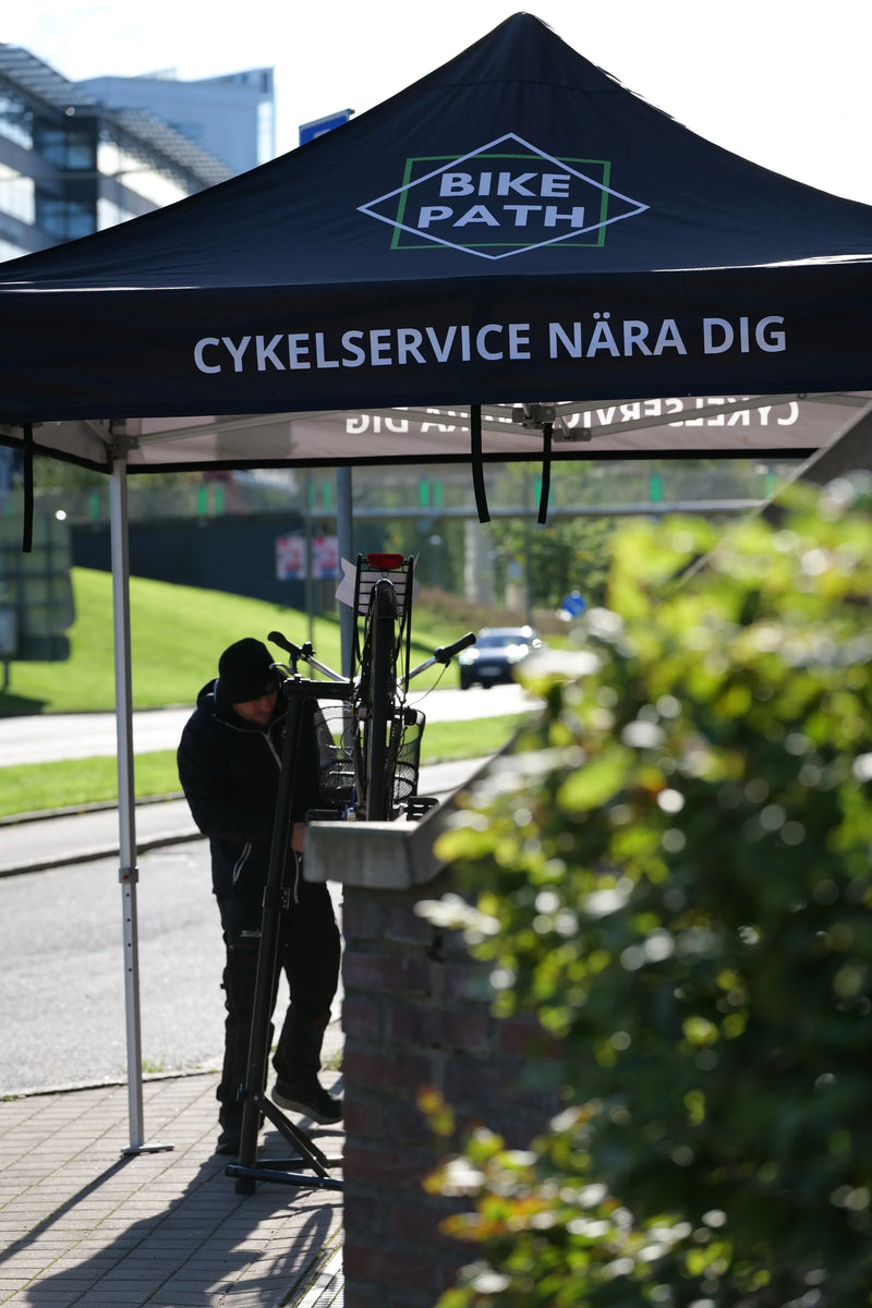 Mobil cykelservice i Kista