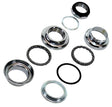 styrlager kit cykel, kromade metalldelar, kullager och tätningar, cykeltillbehör