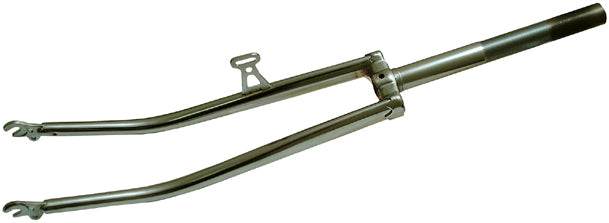 Cykelgaffel i metall för MTB eller BMX cykel, framgaffel reservdel