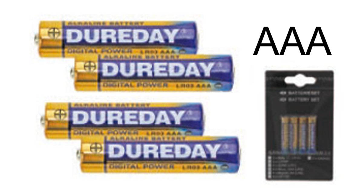 Batterier AAA LR3 - BikePath