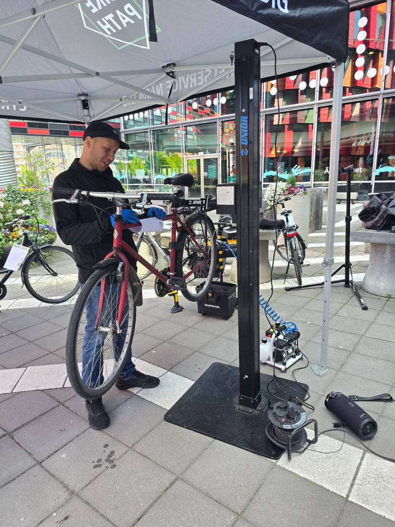 Mobil cykelservice företag Lindholmen