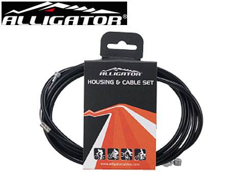 VÄXELKABEL KOMPLETT SET SVART - BikePath