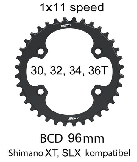 BBB Framdrev MTBgear 1x11 - BikePath