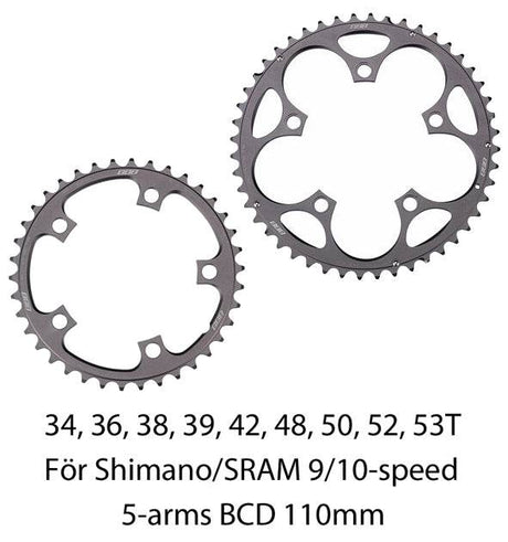 BBB Framdrev CompactGear Svart - BikePath