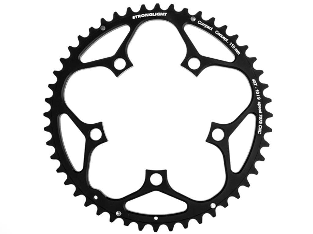 Chainring Ø110 mm Outer (double) 48T 5 holes - BikePath
