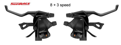 Växelreglage Sunrace 8+3speed - BikePath