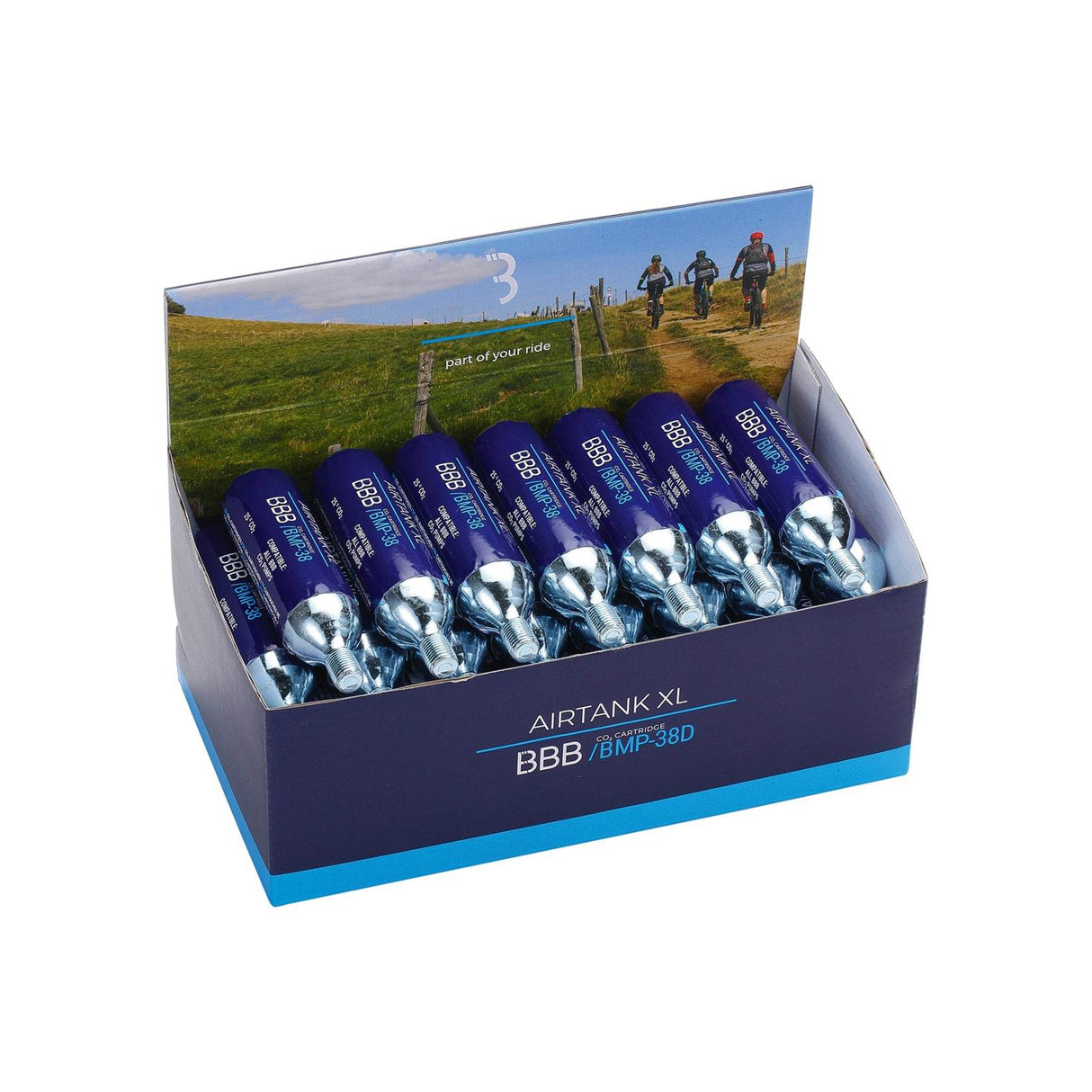 BBB Patroner Co2 AirTanks XL 25gr - BikePath