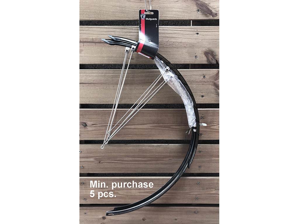 Mudguard Front and rear Black - BikePath