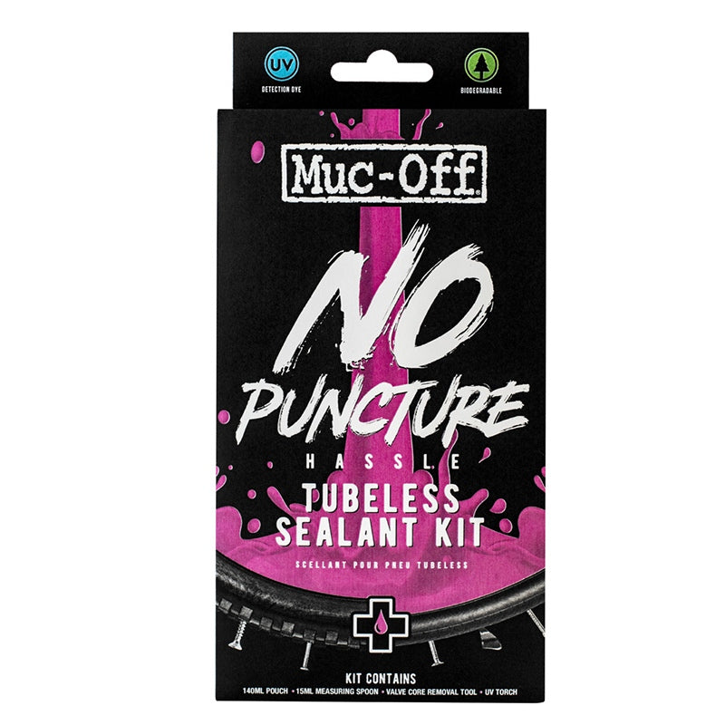 No Puncture Hassle - Tubeless Sealant kit 140ml