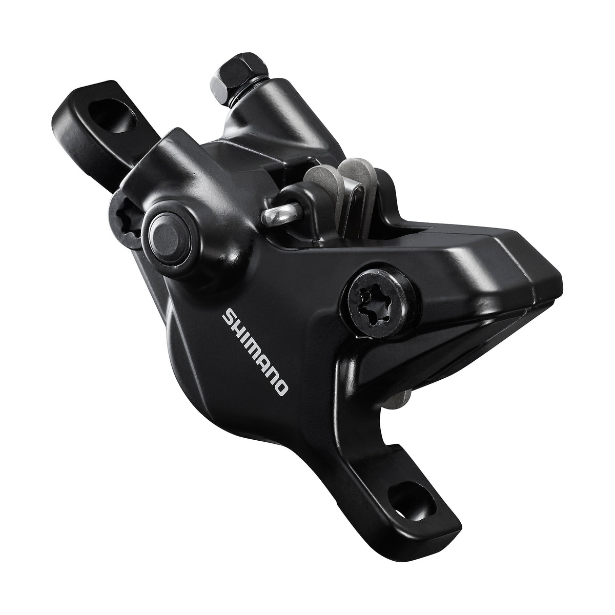 Shimano BR-MT410 hydrauliskt skivbromsok, post mount, svart