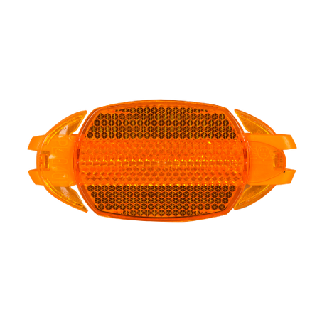 Herrmans ER-11 ekerreflex i gult/orange för montering på cykelns ekrar