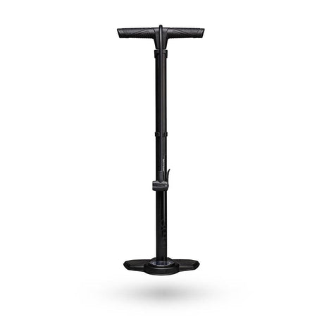 Fotpump Competition stål, mätare - BikePath